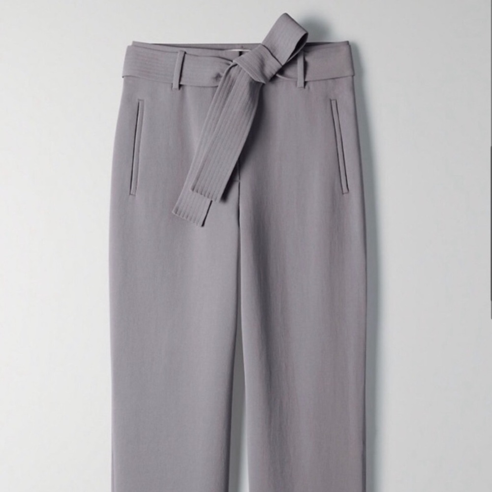 Aritzia Wilfred Tie-Front Pant - Picture 1 of 3